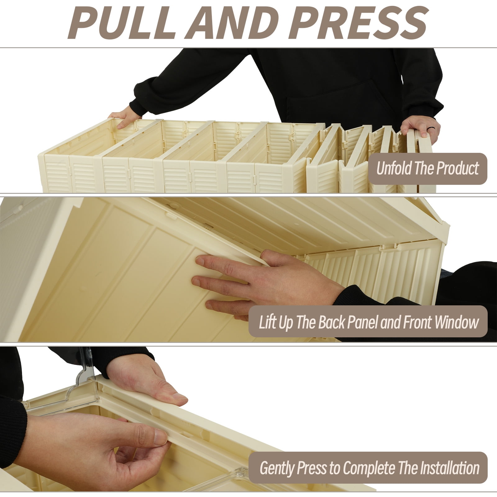 9-Tier 18 Pairs Foldable Shoe Rack Organizer,Plastic Collapsible Shoe Shelf,