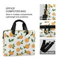 thumbnail image 4 of FORMRS 16" Laptop Sleeve Bag Carrying Case with Handle Travel Shoulder Briefcase, Orange, 4 of 8