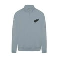 thumbnail image 2 of Men's Levelwear  Gray Detroit Red Wings Murray Nightfall Quarter-Zip Jacket, 2 of 4