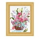 thumbnail image 3 of 2x de imagen de pared de flores con instrucciones, kit de - imagen de decoración de pared para slebe Hugo Arte de pared de bordado de cinta, 3 of 8