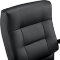 thumbnail image 5 of Big & Tall Task Chair with High Back, Leather, Black, 5 of 6