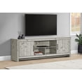 thumbnail image 2 of Monarch Specialties - Tv Stand, 72 Inch, Console, Media Entertainment Center, Storage Cabinet, Living Room, Bedroom, Rustic Grey Laminate, Transitional, 2 of 5