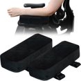 thumbnail image 1 of Thick Memory Foam Office Chair Arm Pads Set of 2 - Ergonomic Armrest Covers for Gaming and Computer Chairs, 1 of 5