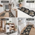 thumbnail image 5 of Pioneer Flower Floral Print Pattern Kitchen Rugs Sets Of 3,Kitchen Runner Rugs Non Skid Washable,Decorative Kitchen Floor Mats for Kitchen,Sink,Laundry,17"x30"+ 17"x47" + 17"x59", 5 of 6