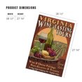 thumbnail image 5 of Lantern Press 1000 Piece Jigsaw Puzzle, Virginia, Wine Vintage Sign, 5 of 5