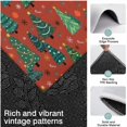 thumbnail image 3 of Red Christmas Tree and Ornament Pattern Kitchen Rugs Sets Of 3,Kitchen Runner Rugs Non Skid Washable,Decorative Kitchen Floor Mats for Kitchen,Sink,Laundry,17"x30"+ 17"x47" + 17"x59", 3 of 6