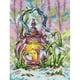 thumbnail image 1 of Punto de cruz completo 14CT hilo de algodón DIY farol impreso bordado Kits Decoración, 1 of 9