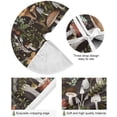 thumbnail image 2 of JOOCAR Mushroom Christmas Tree Skirt, 36 Inches Large Tree Mat Xmas Ornaments for Indoor Outdoor Holiday Party Decorations Supplies, 2 of 5