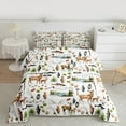 thumbnail image 2 of Castle Fairy Kids Children Teens Animal Deer Big Bass Fish Bedding Comforter Set 2pcs,Wildlife Fishing And Hunting Twin Comforter Sets Microfiber,Moutain Woodland Breathable Bedding Set, 2 of 8