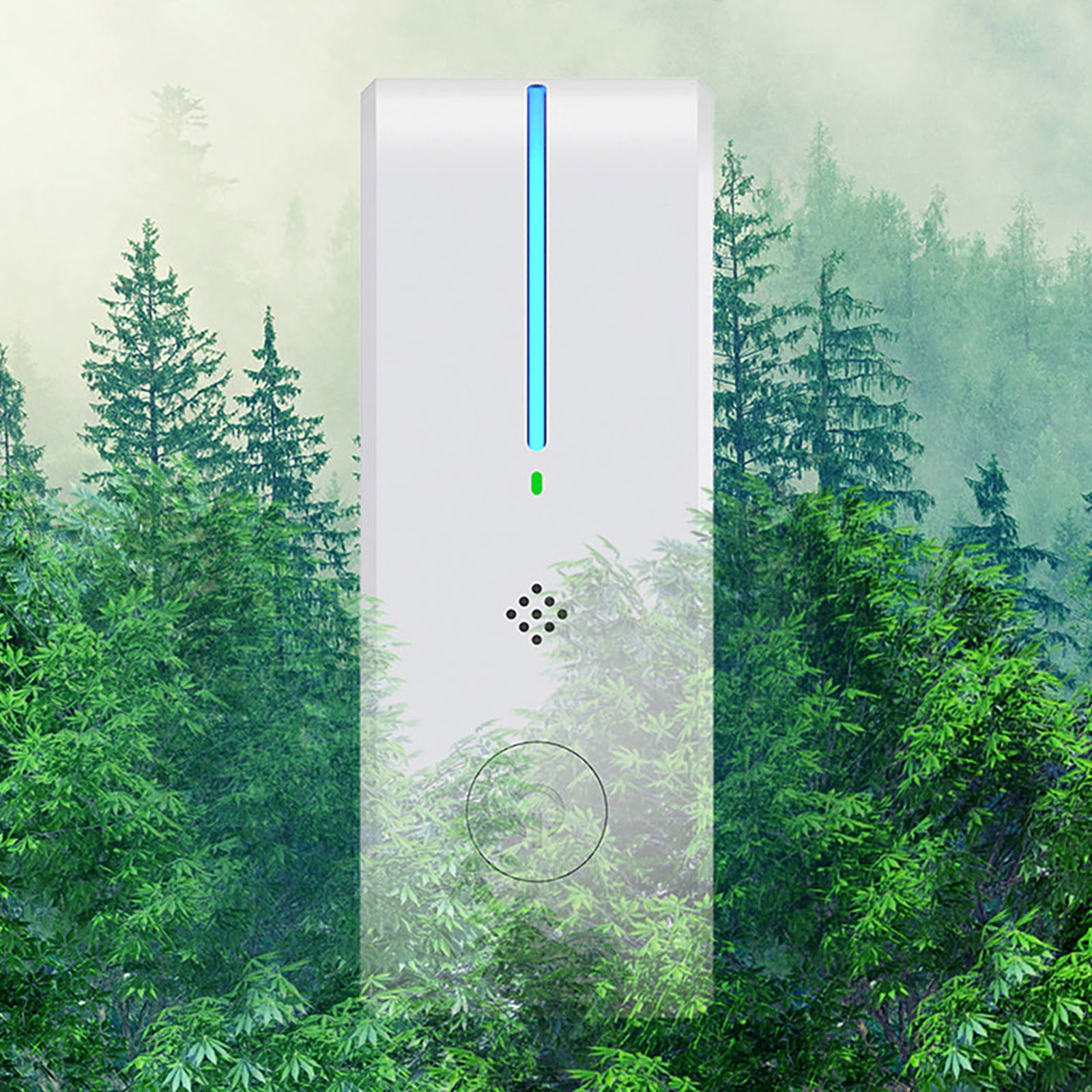 YiJuHui 5pcs Negative Ion Air Purifier Plug-in Odor Eliminator for Home Office Travel Portable Air Freshener with Night Light