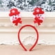 thumbnail image 1 of Ganfancp Christmas Hair Bands Hair Accessories Cartoons Headdress Christmas Cute Furball Girl Children Holiday Dress Up Hair Accessories Decoration Can Be Oscillated Ofertas Flash Liquidación 1*Chris, 1 of 6