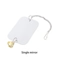 thumbnail image 2 of Youkk Acrylic Pet Hanging Mirror Portable Dual Side Reusable Household Balcony Developmental Interactive Pets Toy Birthday Gift Type 1, 2 of 6