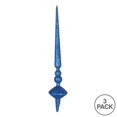 thumbnail image 2 of Vickerman M183302G 12 Po. Embout de Cupola Pailleté Bleu 3 par Sac, 2 of 3