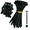 Black (20PCS), variant on 100Pcs Nylon Universal Cable Tie Buckle, Heavy Duty Self-Locking Nylon Zip Ties Holder, Multipurpose Plastic Cable Ties Tool for Car Daily Repair (50PCs)