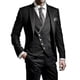 thumbnail image 4 of Men\'s Suits Slim Fit, 3 Piece Suit for Men Tuxedo Suit Set, 4 of 5