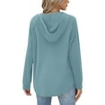 thumbnail image 5 of Maternity Women's Long Sleeve Tunic Pullover Pregnancy Hoodie Business Pregnancy Work Tops, 5 of 6