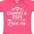 thumbnail image 4 of Inktastic Grammie and Papa Love Me Boys or Girls Baby Bodysuit, 4 of 5