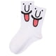 thumbnail image 4 of Calcetines con emociones EmojiWhite 5Pares Blanco 5-9.5US Emoticonos Calcetines Tubo Medio Poliéster., 4 of 4