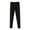Black, variant on hotojiny Women Plus Size Thermal Pants Elastic Waisted Fleece Lined Underwear Bottoms Fall Winter Warm Soft Leggings