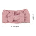 thumbnail image 4 of Unique Bargains 1 Pc Classic Fashion Bow Headbands for Girls 6.10"x3.35" Pink, 4 of 6
