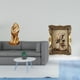 thumbnail image 2 of Figura de león con marco ornamentado, estilo antiguo, adorno de mesa o escritorio. Material de resina. Ideal para regalar, decorar el hogar o, 2 of 8