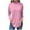 Z1-Pink-A, variant on Ydkzymd Long Sleeve T Shirts for Women Blue Trendy Plain Tshirts Shirts for Women Cotton Petite Thermal Plus Size Tunic Blouses Turtleneck floral Tie Dye Tops L