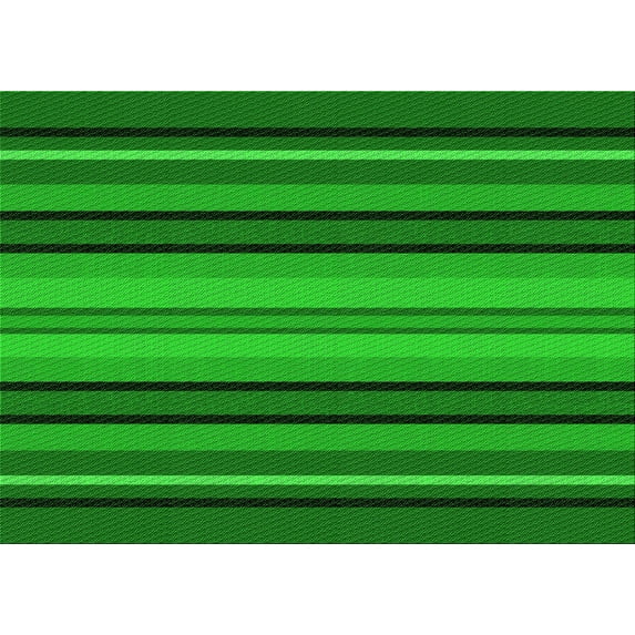 Ahgly Company Indoor Rectangle Patterned Green Area Rugs, 3' x 5'
