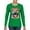 Kelly, variant on Dean Russo Best Dog Dog Lover Womens Graphic Long Sleeve T-Shirt, Red, X-Large