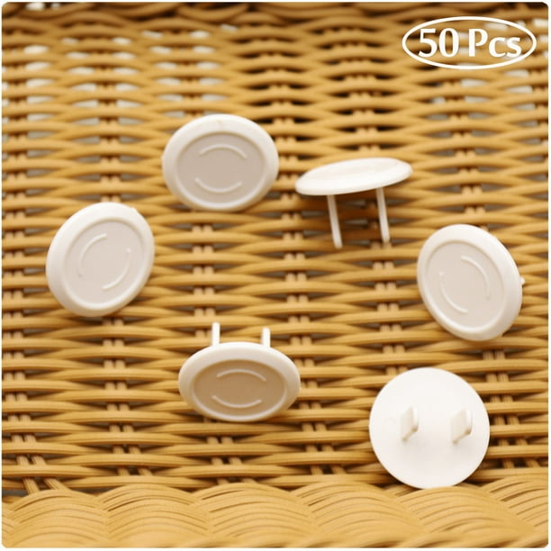 50Pcs Outlet Covers, Baby proofing Safe & Secure Electric Wall Plug