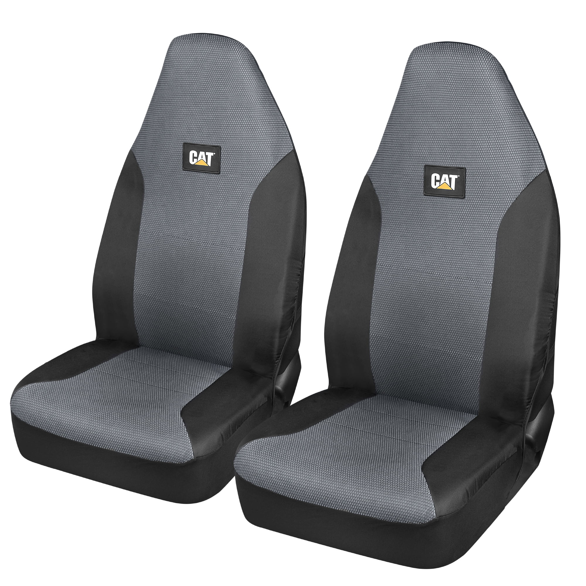CAT™ Semi Truck Seat Covers – Heavy Duty Interior Accessories for Big Rigs, 18 Wheelers, & Semis – Breathable Mesh Universal Fit Truck Accessories for Semi Trucks – Best Accessories for Long Haul Tru