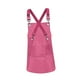 thumbnail image 1 of Delantal transparente, delantal de color, delantal de cocina, arte impermeable con bolsillo grande, rojo, 1 of 9
