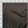 thumbnail image 2 of oneOone Viscose Jersey Fabric Chevron Ikat Print Fabric By Yard 60 Inch Wide, 2 of 5