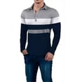 thumbnail image 4 of Playera Hombre Tipo Polo Manga Larga Moda Franjas, 4 of 6