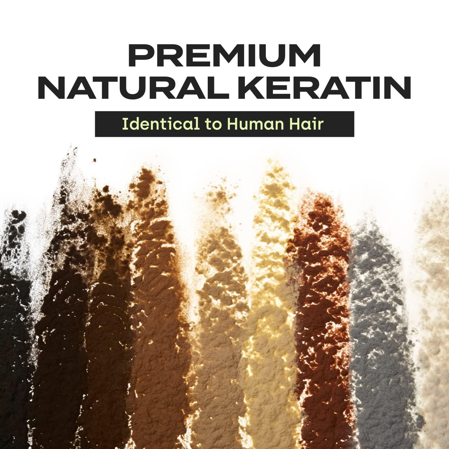 Fibres de croissance capillaire Toppik pour des cheveux instantanément plus volumineux, brun moyen, 12 g, apparence instantanément plus épaisse, 9 nuances pour hommes et femmes