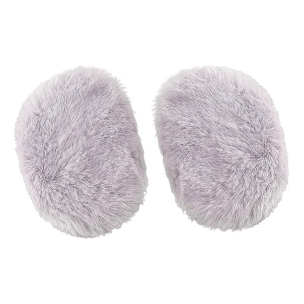 Orejeras portátiles Sunnimix Calentadores de Orejas sin banda lana Gris M