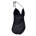 thumbnail image 3 of Women's G-III 4Her by Carl Banks Black Chicago White Sox Full Count One-Piece Swimsuit, 3 of 3