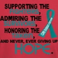 thumbnail image 3 of CafePress - © Supporting Admiring 3.2 Ovarian Cancer Shirts T - Men's Classic Graphic Cotton T-Shirt, 3 of 4
