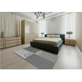 thumbnail image 5 of Ahgly Company Machine Washable Indoor Rectangle Transitional Ash Gray Area Rugs, 7' x 9', 5 of 7