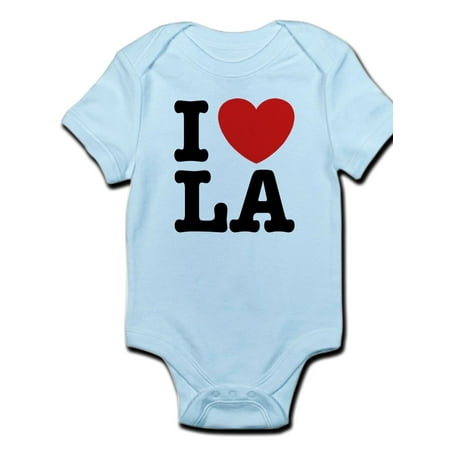 

CafePress - I Love LA Infant Bodysuit - Baby Light Bodysuit