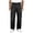 Black, variant on Men's Wide-Leg Cargo Pants, Single-Button Waist with Contrast Stitching for Streetwear Outfits Gray XL