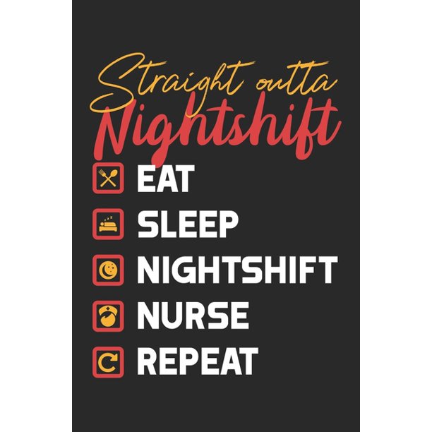 Straight Outta Nightshift Lustiges Liniertes Notizbuch In A5 Geschenkidee Fi R I Rzte Doktoren Chirurgen Und Medizinstudenten Oberarzt Chefarzt Dr Krankenschwester Notizheft Walmart Com Walmart Com