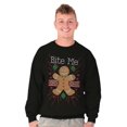 thumbnail image 5 of Bite Me Funny Shirts Gift Ideas Cool Sweatshirt, 5 of 6
