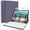 Purple, variant on Timoom Keyboard Case for iPad Air 5th Generation 2022 / iPad Air 4th Generation 2020 with Pencil Holder, Magnetically Detachable Wireless Keyboard Stand Cover for ipad Air 4/5 10.9 Inch