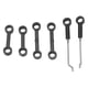 thumbnail image 3 of RC Connect Buckle, Pull Rod Connect Buckle Nondestructive Installation For RC Toys Accessories ANGGREK Otros, 3 of 8