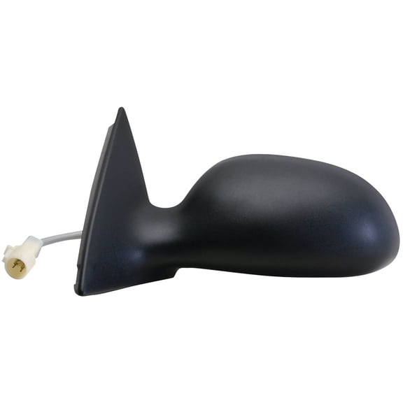 61590F - Fit System Driver Side Mirror for 1999 Ford Taurus Sedan, Mercury Sable Sedan, black, textured, non-foldaway, Power
