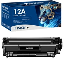 12A Toner Cartridges Compatible for HP 12A Q2612A 1020 LaserJet 1012 1018 1020 1022 1010 1015 3015 3020 3030 3050 3050Z 3052 3055 M1005 M1319 MFP Printer Ink, 1 Pack Q2612D