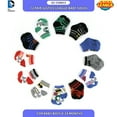 thumbnail image 4 of DC Comics Justice League Baby Socks for Boys 0-6 months, 6-12 Months, and 12-24 Months, 12-Pack, 4 of 6