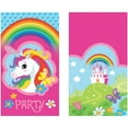 thumbnail image 1 of Amscan Unicorn Cartes d'Invitation de Fête (Lot de 8), 1 of 1