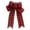C/6PCS, variant on 6 Pack Red Wreath Bows for Christmas Outdoor Decorations, Striped Ribbons for Crafts, Xmas Holiday Gifts Present Wrapping, 9.5x6.5 in