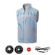 thumbnail image 4 of Chaqueta de refrigeración portátil con ventiladores USB | Chaqueta de protección solar UPF para exteriores para hombre y mujer | Velocidad del viento ajustable y tejido transpirable, 4 of 4